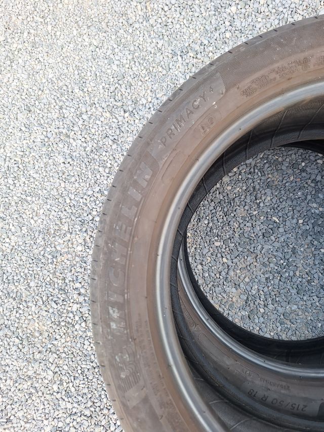 2 neumáticos Michelin Primacy 4
