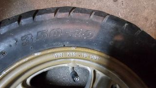 Rueda delantera suzuki Andrés 50cc
