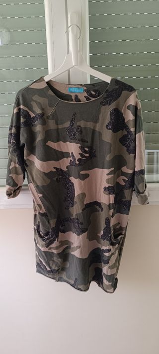 Vestido camu Hug&Clau mujer