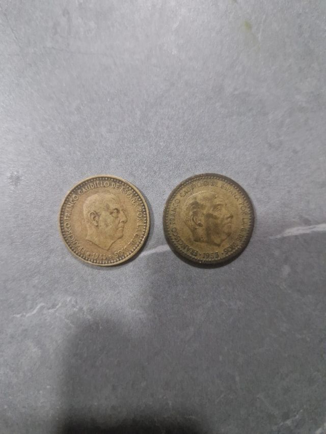 2 Monedas Franco España