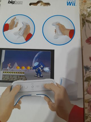NUEVO. Soporte Wii-U Grip Remote 