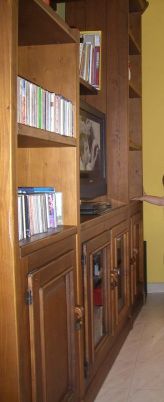 Mueble salón madera Colono rústico