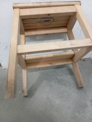 Escalera madera pequeña