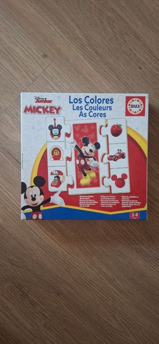 Puzzle Mickey Colores Educa 3-4 años