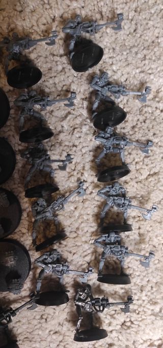 Necron Warriors & Scarab Swarms - Warhammer 40k