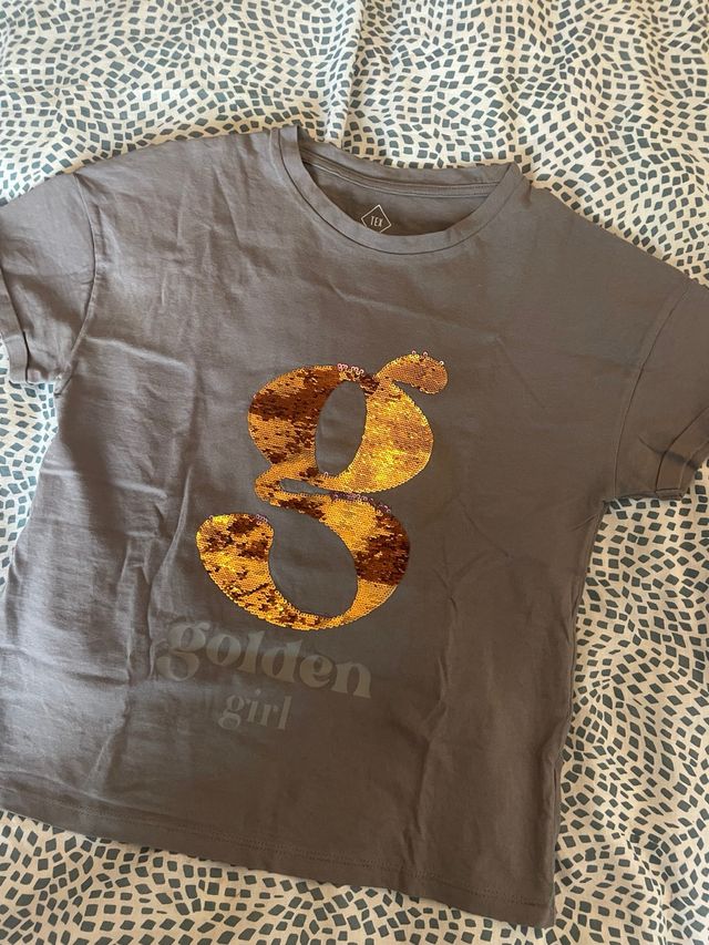 Camiseta lentejuelas niña/mujer