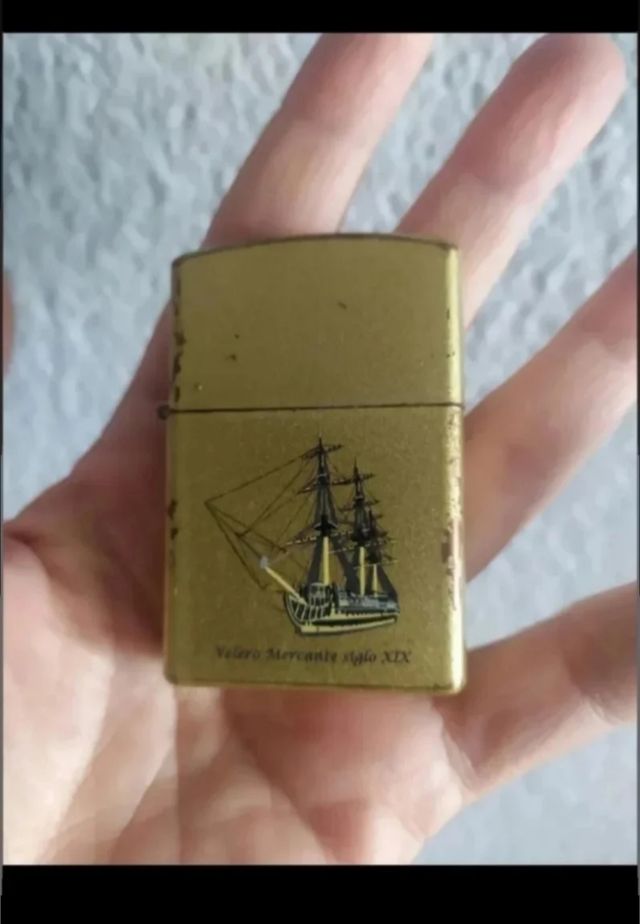 Mechero Zippo Velero Marítimo