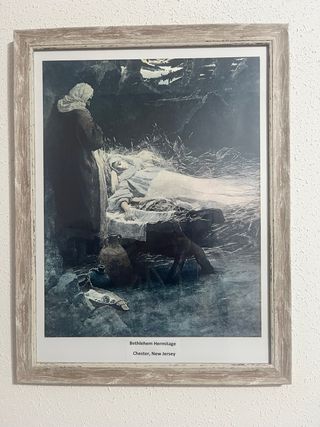 Cuadro antiguo - Belén Hermitage