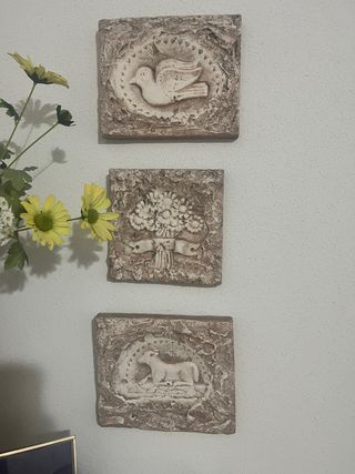 3 Cuadros Cerámicos Decorativos