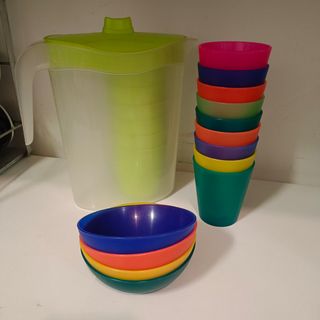 Menaje infantil multicolor - Fiestas