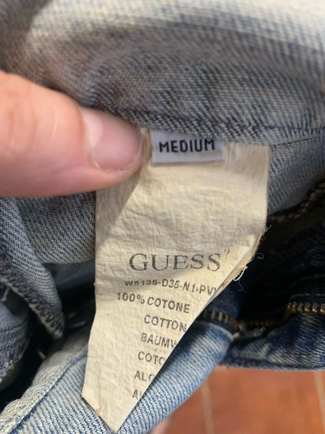 Falda vaquera Guess larga