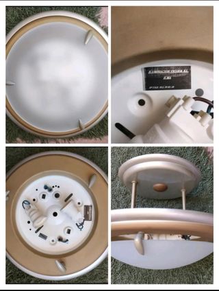 Lotes lámparas vintage de cristal. BUEN PRECIO