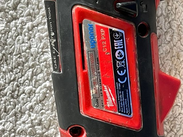 Milw. expansor tubos