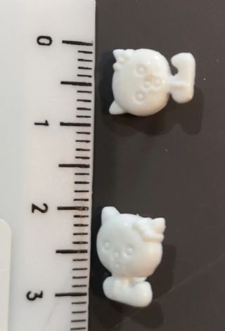 Botões decorativos p/ roupa de bebé/criança