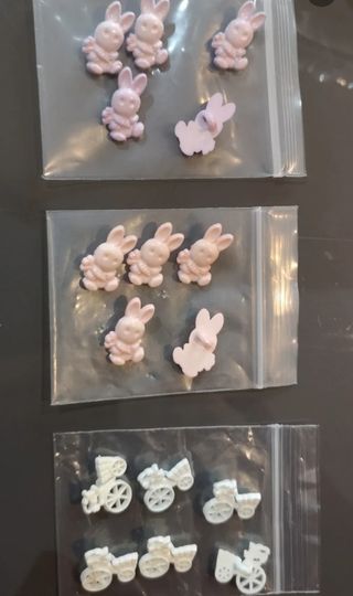 Botões decorativos p/ roupa de bebé/criança