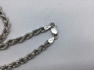 cadena plata 925mm 30cm