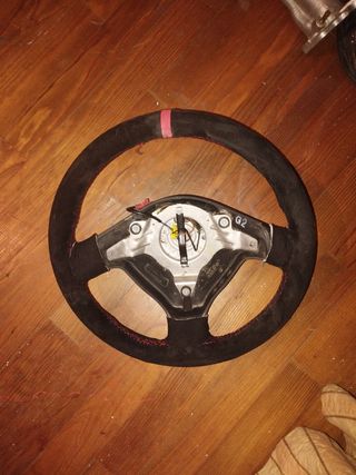 Volante recién tapizado Alcántara  Audi A3/A4