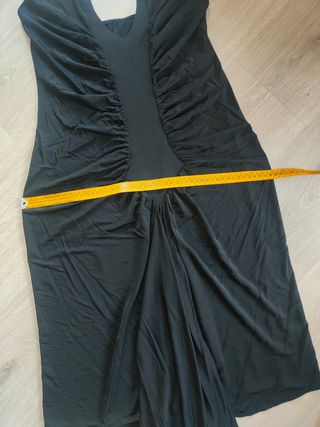 Vestido Negro cóctel Fiesta Midi M/L 38 40