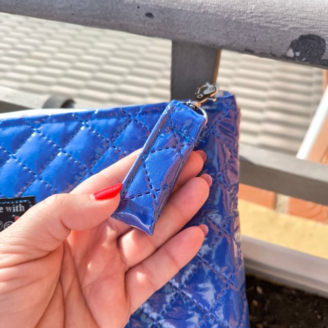 Funda tablet acolchada azul