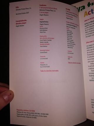 Activa tu mente. Juegos de inteligencia