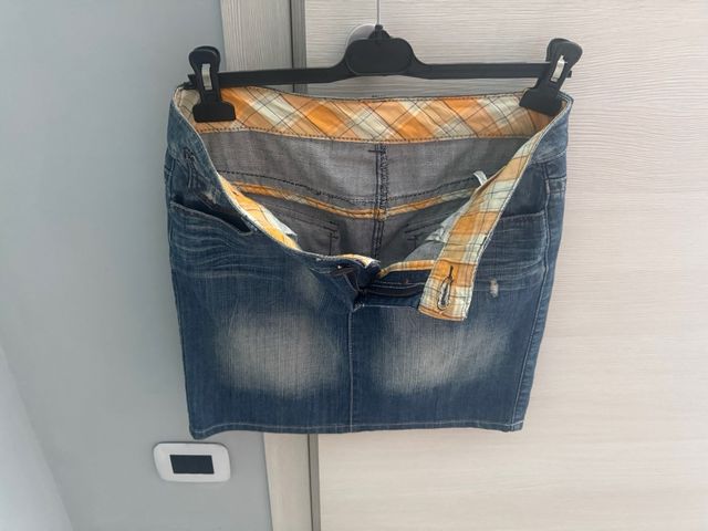 Minigonna jeans