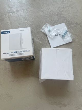Aqara Smart Wall Switch H1 EU - Doble pulsador