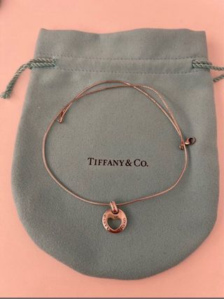 Collar Tiffany & Co. corazón plata 925