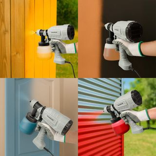 Pistola electrica para Pintura 500W y Depósito 1L