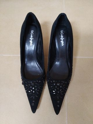 Zapatos El Corte Inglés negros