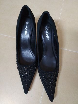 Zapatos El Corte Inglés negros