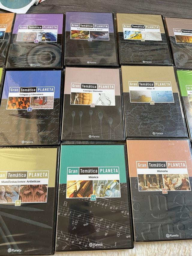 Gran Temática Planeta - DVD educativos