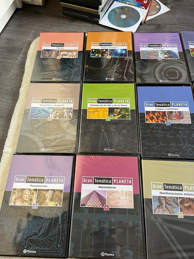 Gran Temática Planeta - DVD educativos