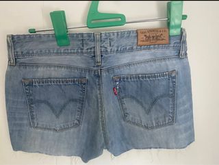 Shorts Levis 571 Slim Fit azules