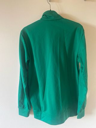 Sudadera Adidas Verde-Blanca M