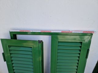Persianas aluminio verdes - 2uds