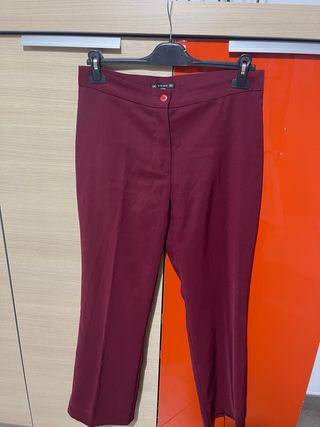 Pantaloni Tess Bordeaux 48