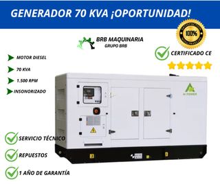 Generador diesel - ¡Oportunidad!