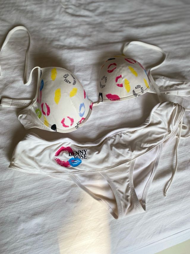 Bikini Denny Rose tg.L bianco