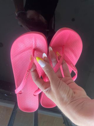 Chanclas Ipanema rosas practicamente nuevas