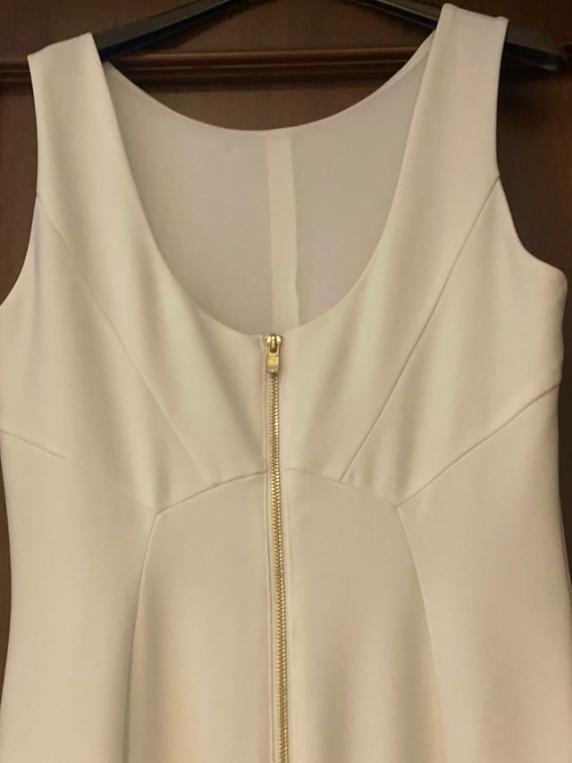 Abito bianco longuette