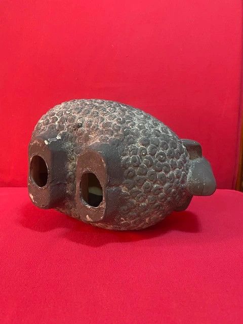 Figura Oveja Barro Decorativa