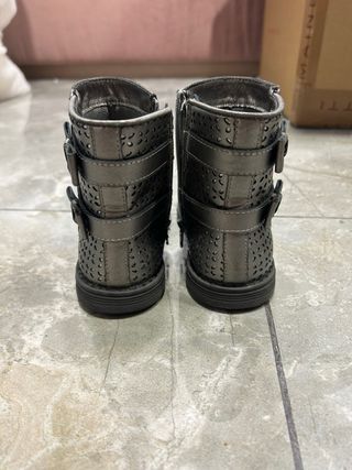 Stivaletti bimba Chicco argento