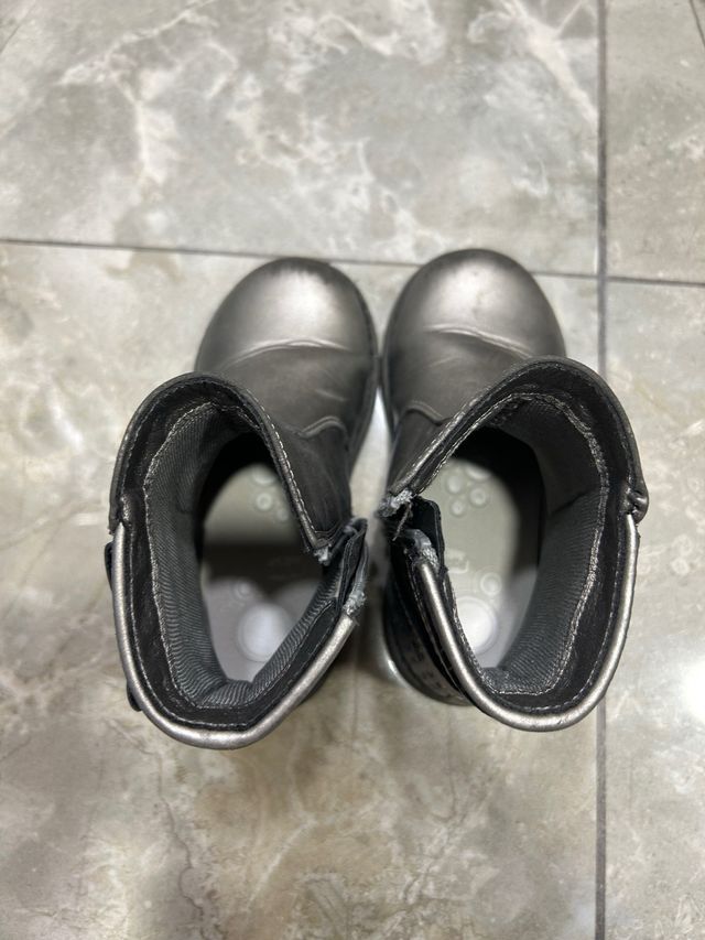 Stivaletti bimba Chicco argento