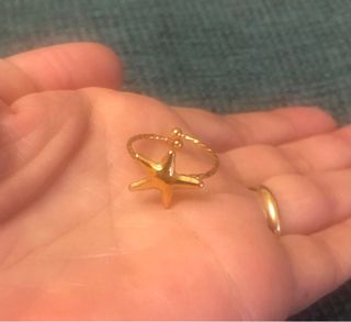 Anillo Estrella de Mar NUEVO