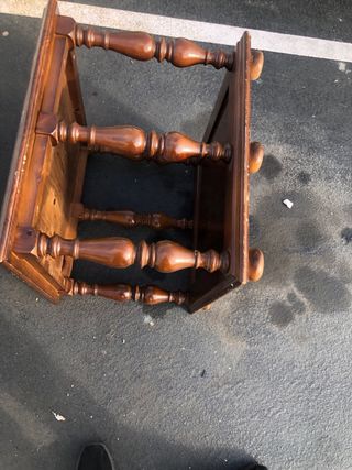 Mesa centro madera maciza