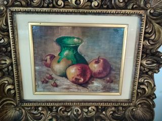 Cuadro vintage con bodegón