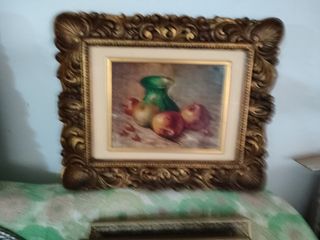 Cuadro vintage con bodegón