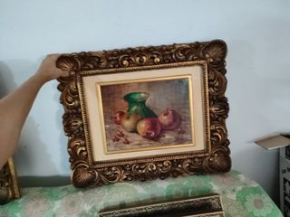 Cuadro vintage con bodegón