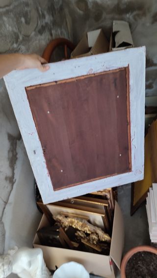 Cuadro vintage con bodegón