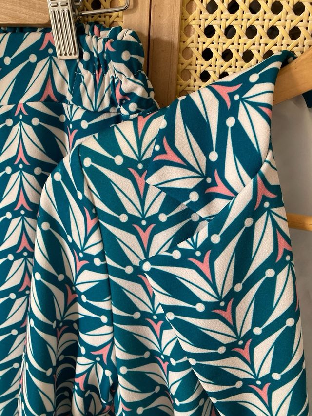 Traje estampado - Pantalón y chaqueta